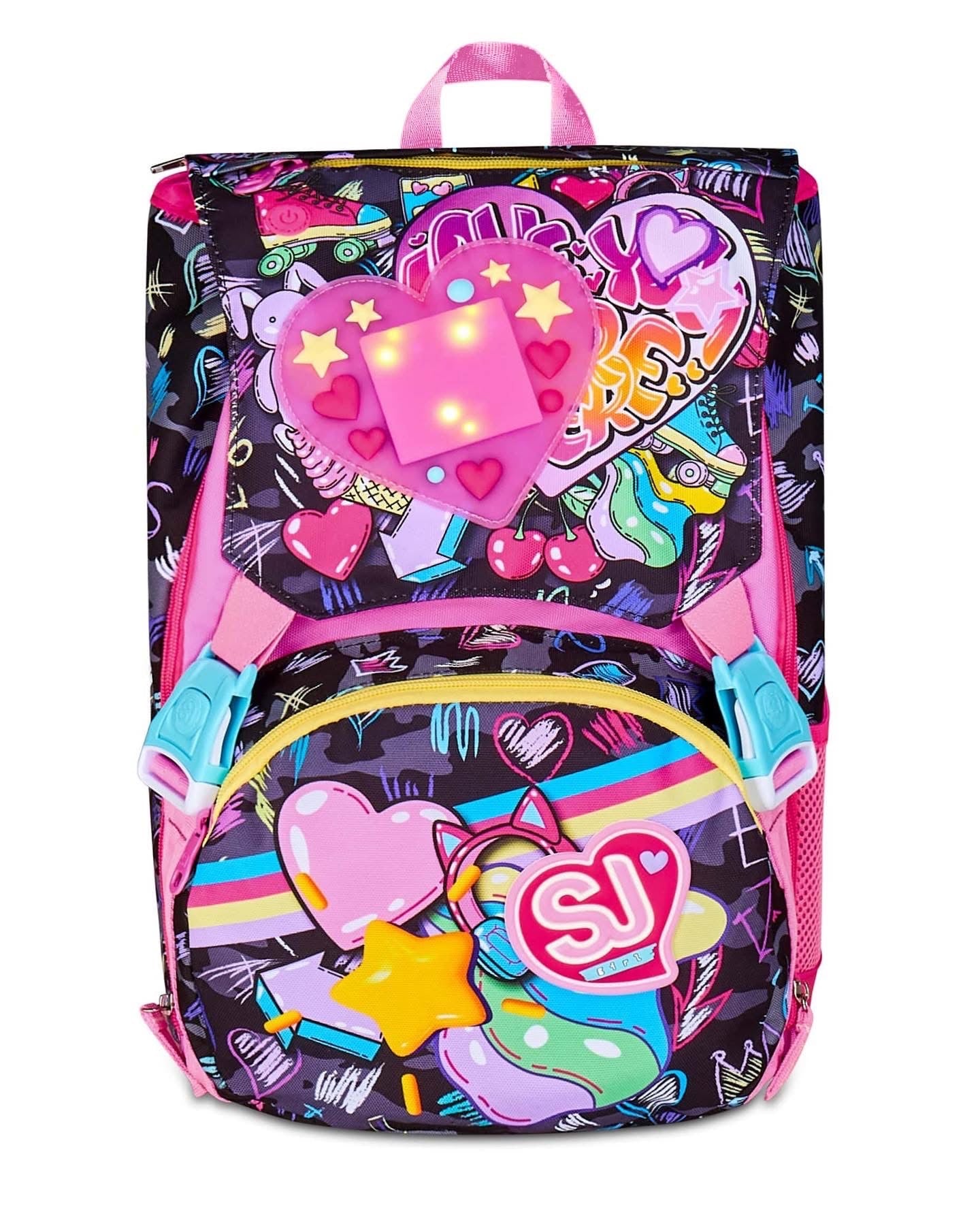 ZAINO ESTENSIBILE BIG - GAME LED GIRL