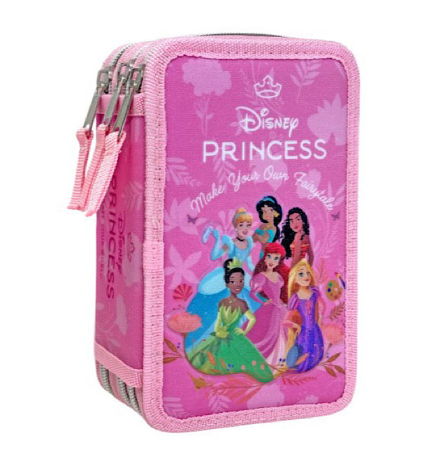 ASTUCCIO 3 ZIP PRINCIPESSE