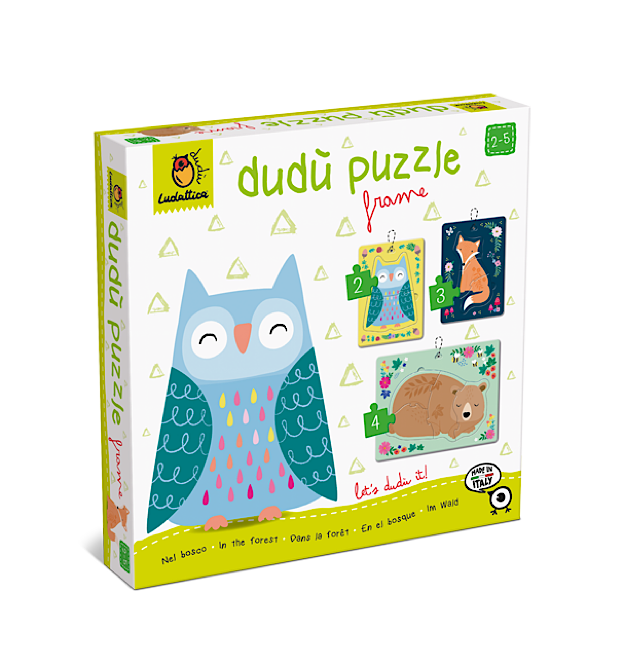 GIOCO LUDATTICA- DUDÙ PUZZLE NEL BOSCO