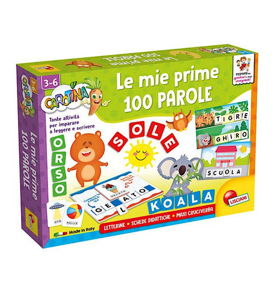 GIOCO LISCIANI- LE MIE PRIME 100 PAROLE