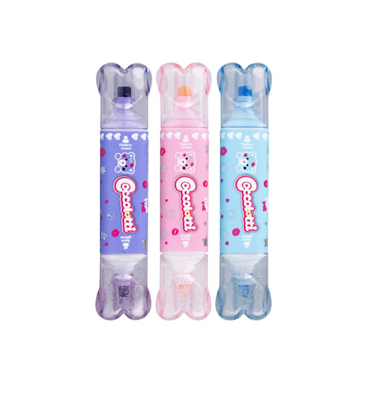 COCCOLOTTI- SET DI 3 EVIDENZIATORI CON TIMBRO