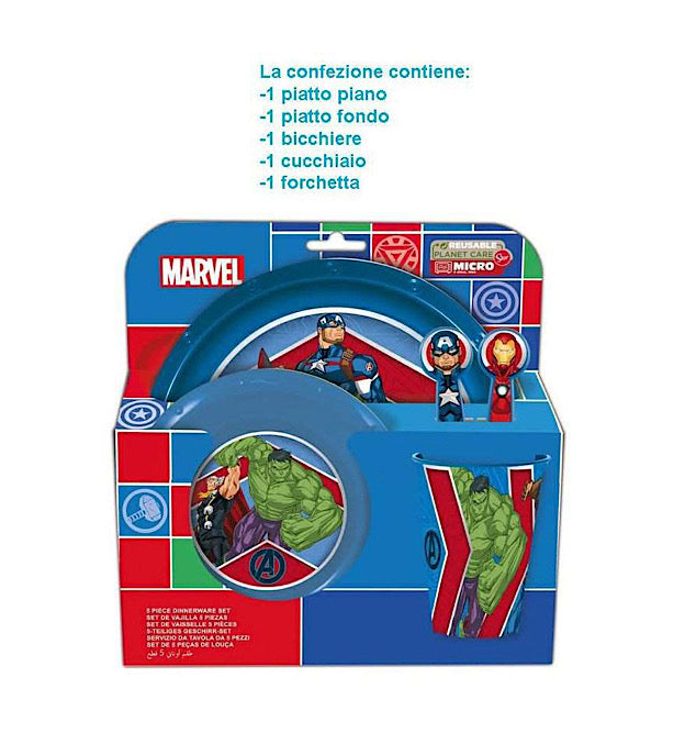 SET MARVEL PAPPA