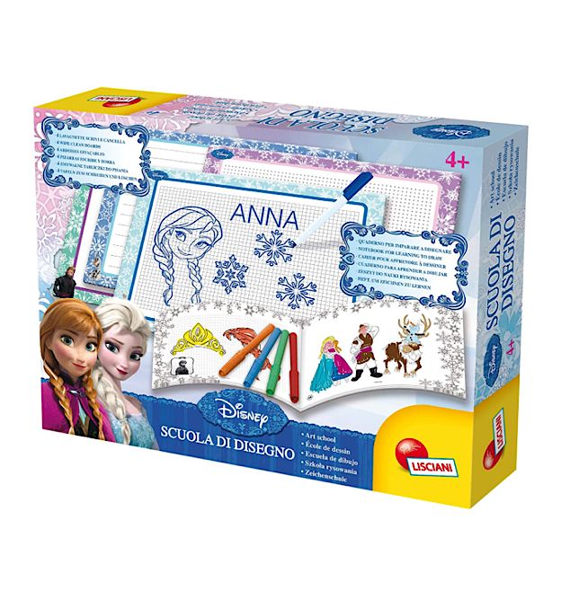 GIOCO LISCIANI- SCUOLA DI DISEGNO FROZEN