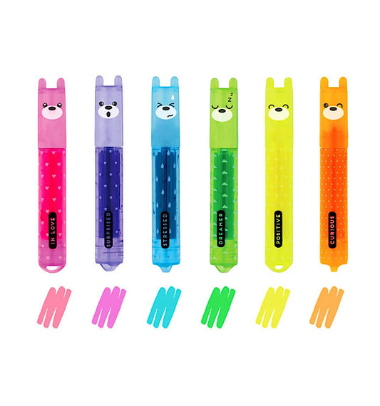 LEGAMI- 6 MINI EVIDENZIATORI