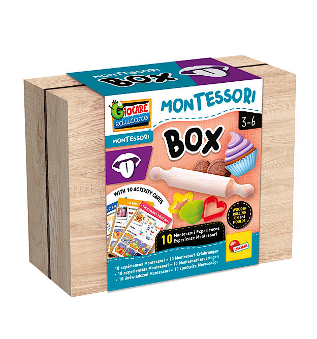 GIOCO LISCIANI- MONTESSORI BOX  TASTE