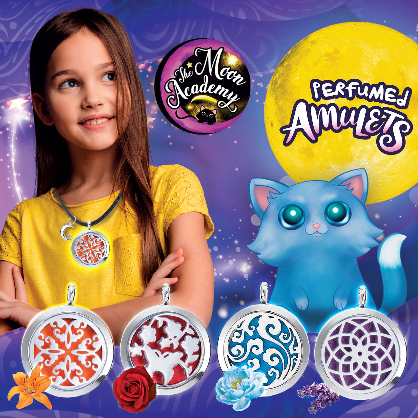 THE MOON ACADEMY- PERFUMED AMULETS COLLECTION