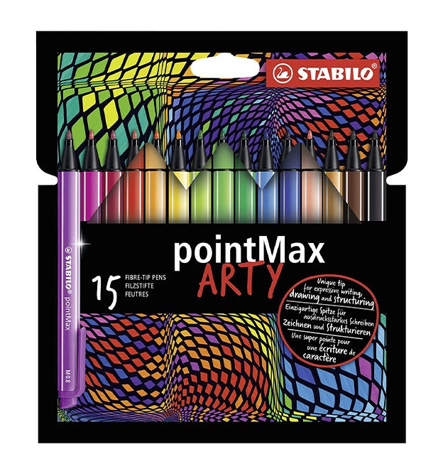 CONFEZIONE DA 15 STABILO POINT MAX- ARTY