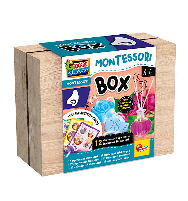 GIOCO LISCIANI- MONTESSORI BOX  SMELL