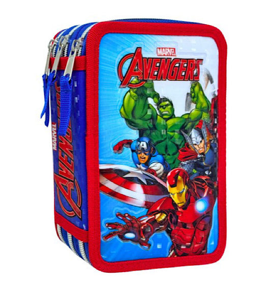ASTUCCIO 3 ZIP AVENGERS