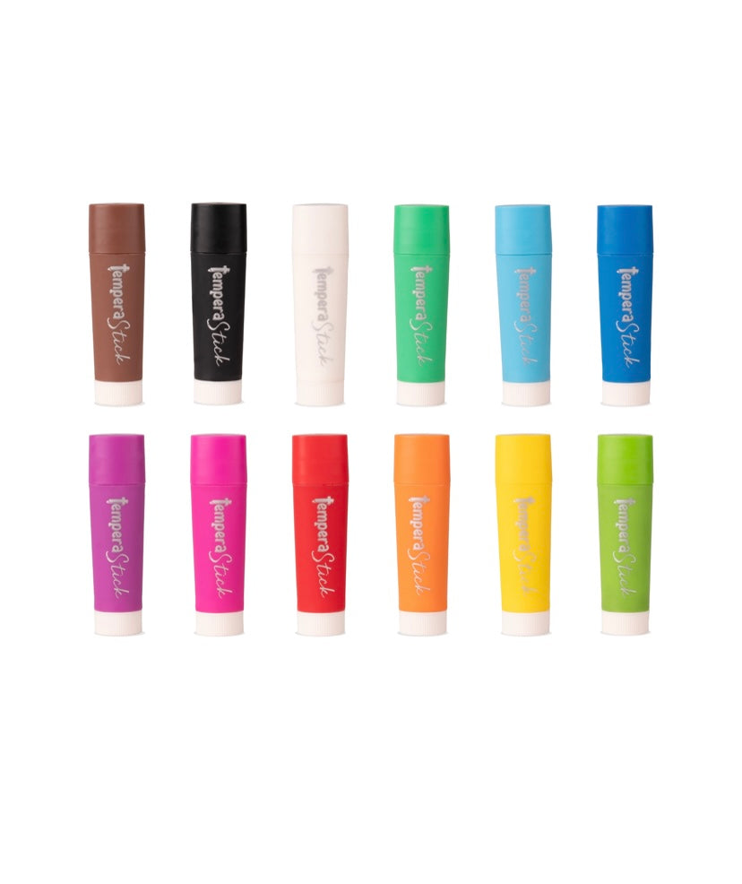 TEMPERA STICK JUMBO 12 COLORI