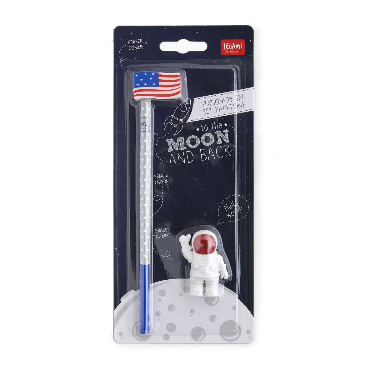 LEGAMI- SET DI 2 GOMME e 1 MATITA
