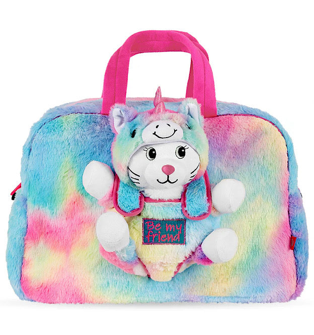 BORSA SPORT CON PELUCHE - PERLETTI