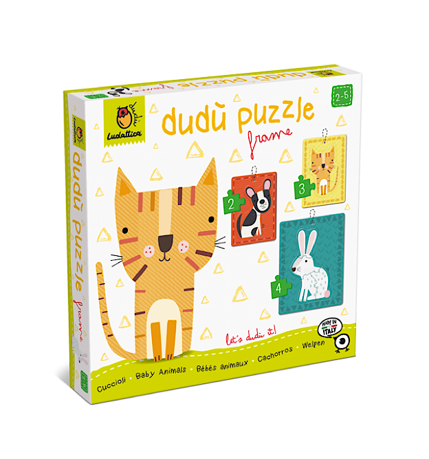 GIOCO LUDATTICA- DUDÙ PUZZLE CUCCIOLI