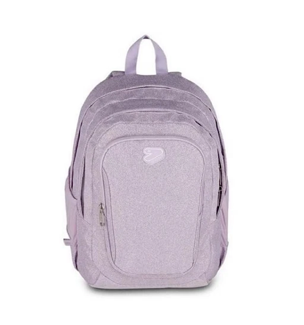 ZAINO SEVEN Shiny tech glitter Lilla