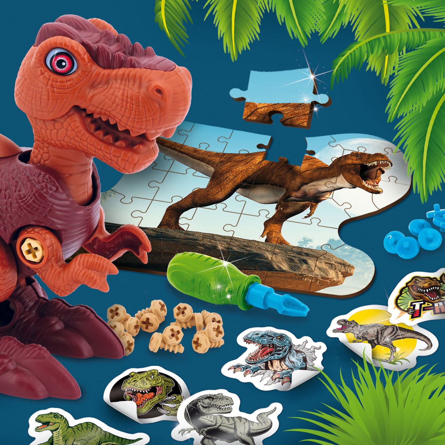 GIOCO LISCIANI- I'AM A GENIUS DINO STEM T-REX