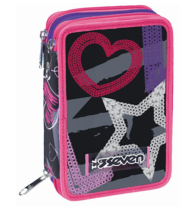 ASTUCCIO 3 ZIP SEVEN- DRAFT HEART