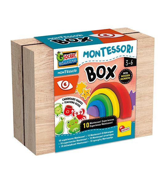 GIOCO LISCIANI- MONTESSORI BOX SIGHT