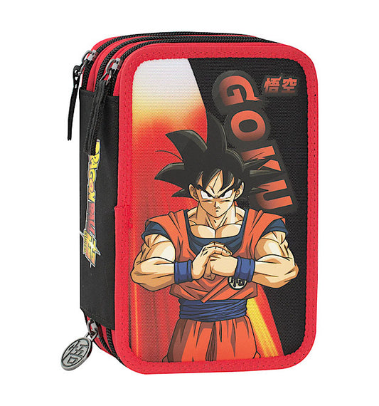 ASTUCCIO 3 ZIP DRAGON BALL