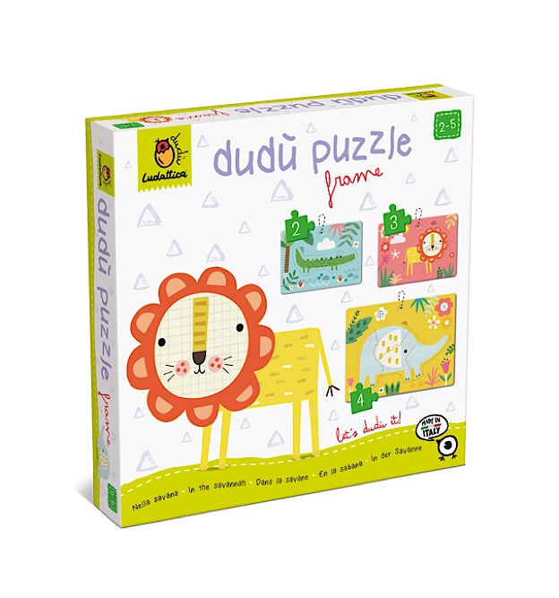 GIOCO LUDATTICA- DUDÙ PUZZLE NELLA SAVANA