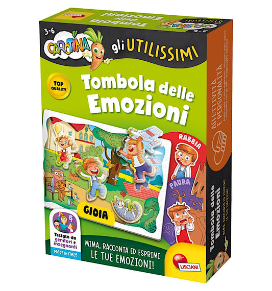 GIOCO LISCIANI- TOMBOLA DELLE EMOZIONI