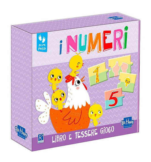 GIOCO LIBRO E TESSERE- I NUMERI