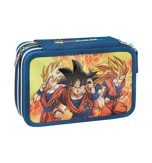 ASTUCCIO 3 ZIP DRAGON BALL