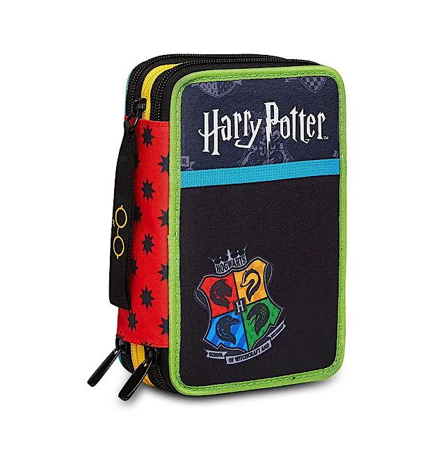 ASTUCCIO 3 ZIP HARRY POTTER MAGICAL CREATURES