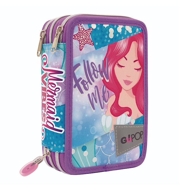 ASTUCCIO 3 ZIP GOPOP MERMAID