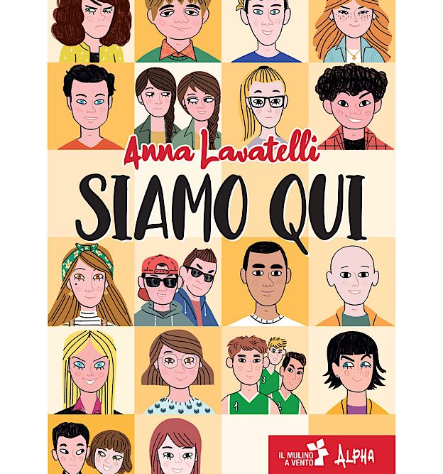 LIBRO- SIAMO QUI (ANNA LAVATELLI)