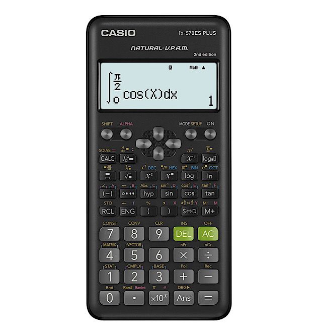 CALCOLATRICE CASIO FX-570 ES PLUS 2ND EDITION