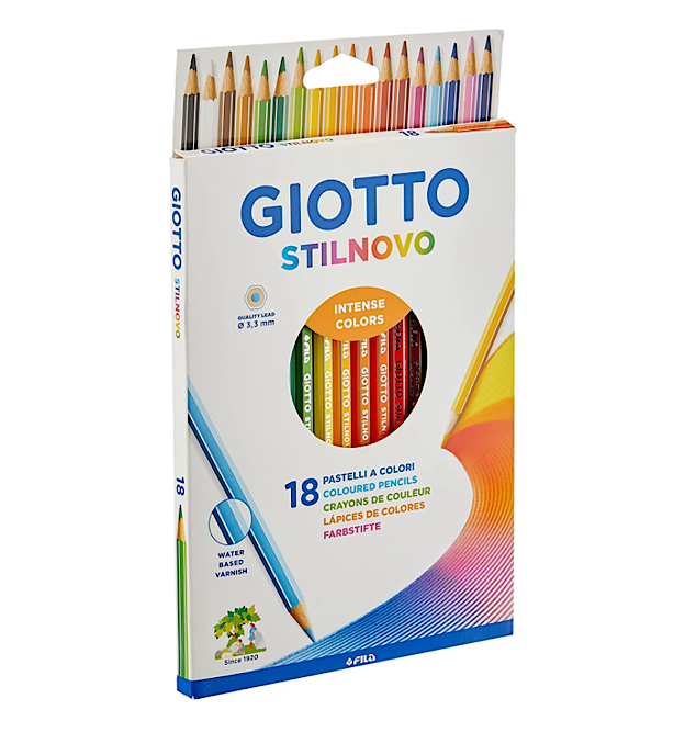 CONFEZIONE DA 18 PASTELLI GIOTTO- STILNOVO