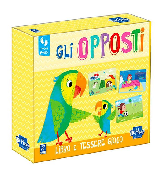 GIOCO LIBRO E TESSERE- GLI OPPOSTI