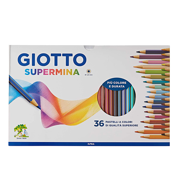 CONFEZIONE DA 36 PASTELLI GIOTTO- SUPERMINA