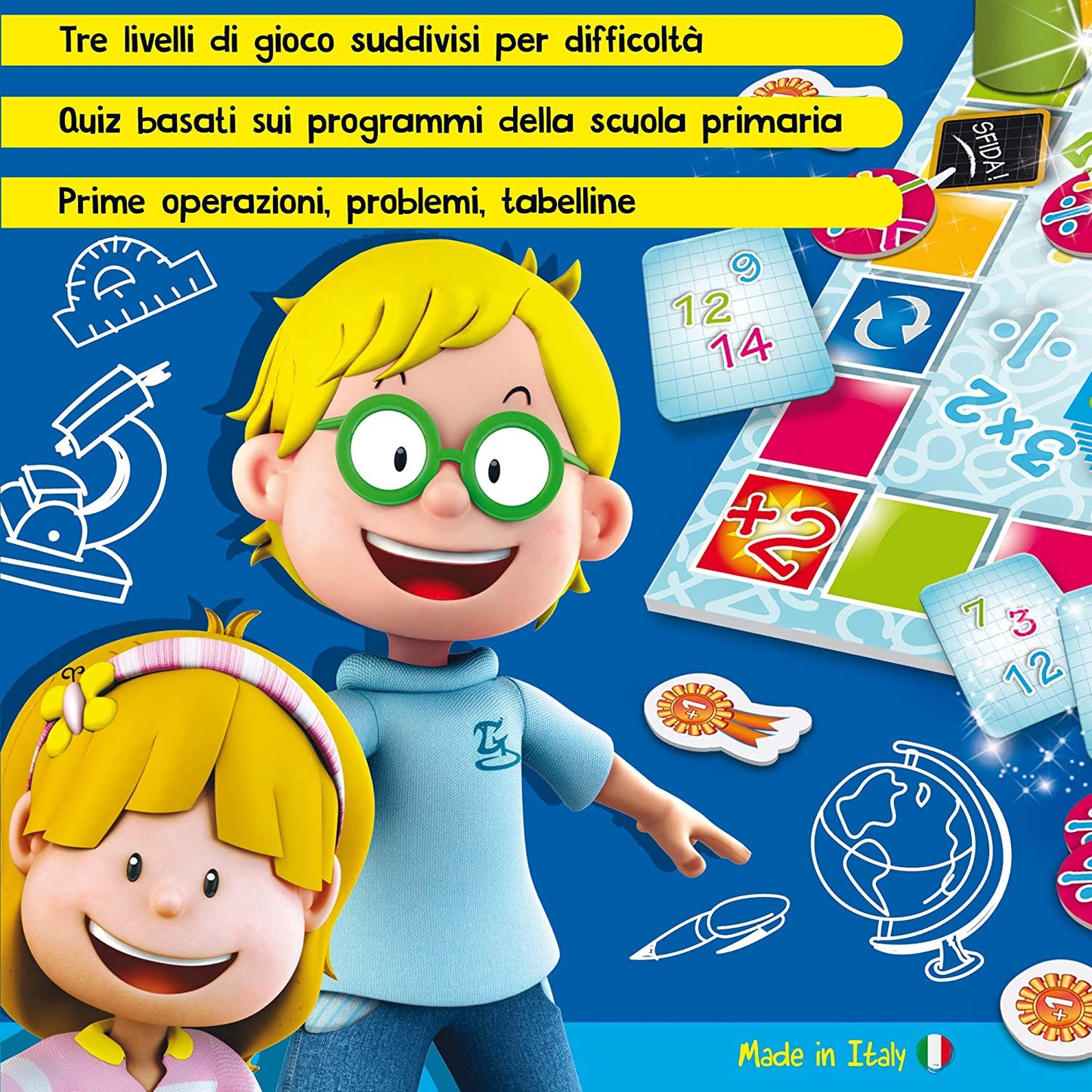 GIOCO LISCIANI- TABELLINE E PROBLEMINI