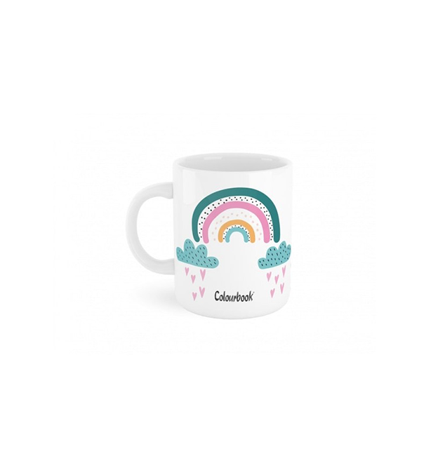 TAZZA COLOURBOOK ARCOBALENO