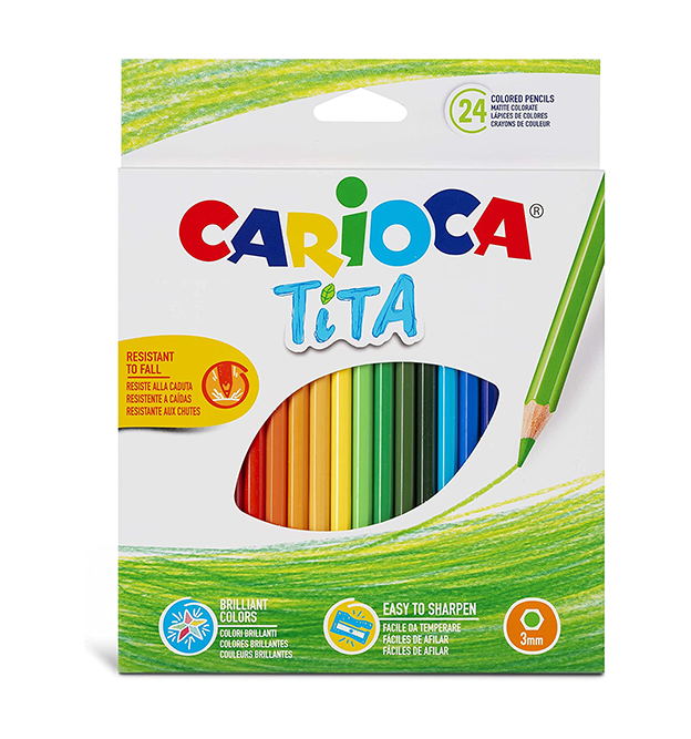 CONFEZIONE PASTELLI DA 24 CARIOCA