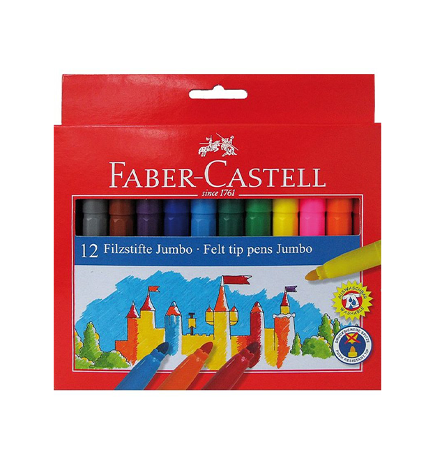 CONFEZIONE DA 12 PENNARELLI FABER CASTELL