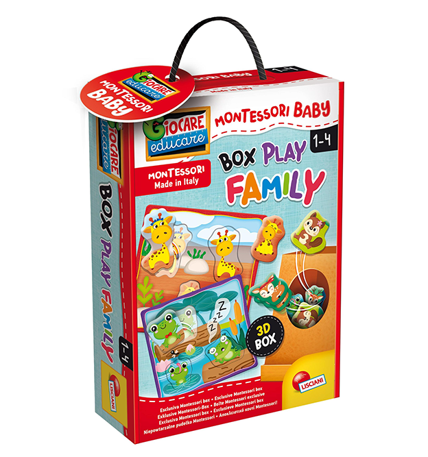 GIOCO LISCIANI- MONTESSORI BABY BOX PUPPIES