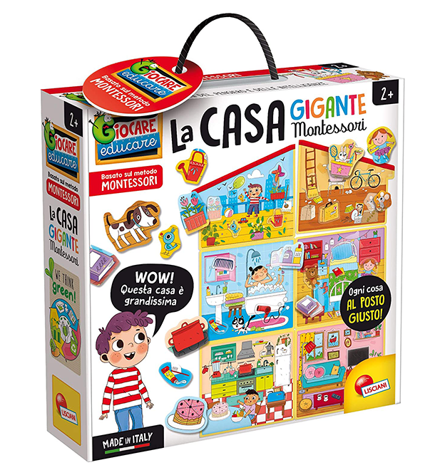 GIOCO LISCIANI- MONTESSORI LA CASA GIGANTE