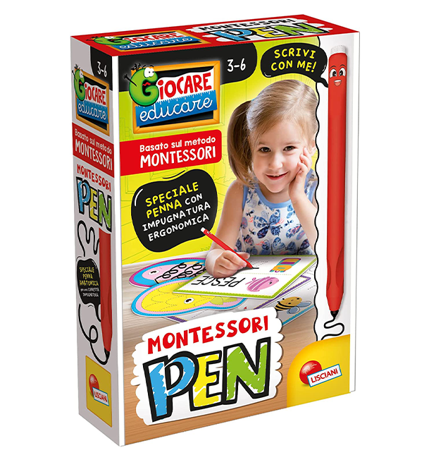 GIOCO LISCIANI- MONTESSORI PEN CON SCHEDE